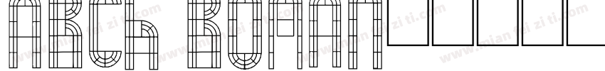Arch roman字体转换
